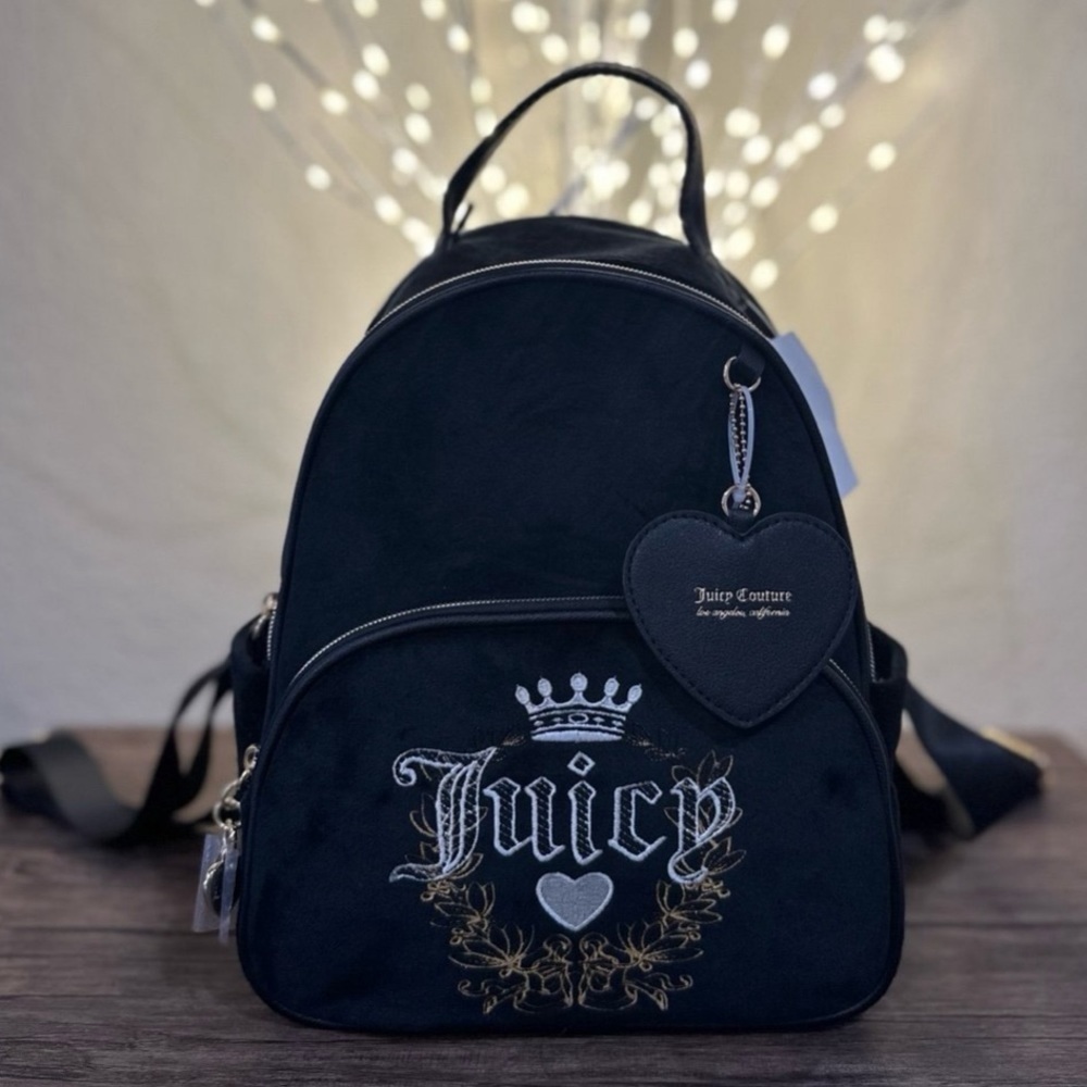 Juicy Couture Velour Heritage Backpack